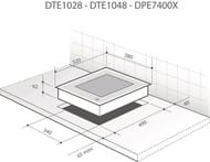    De Dietrich (380520) , /.  DPE7400X