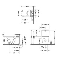 - Duravit Soleil by Starck 370650765 ,  2011090000+0945100005