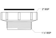  McAlpine 1 1/2"2" HC056-RU