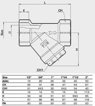 Tiemme    1.1/4", . 3670005