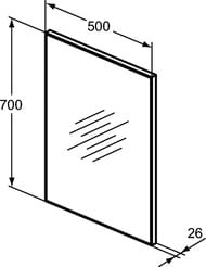  Ideal Standard MIRROR&LIGHT (500700) T3354BH