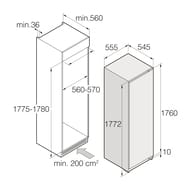   ASKO Premium FN31831I (5551772545) , NoFrost