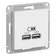  Systeme Electric ATLASDESIGN USB 5 1  x 2,1  2 1,05    ATN000133