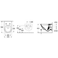   Villeroy&Boch Universo 560360370,  TwistFlush,  ,  4670T901