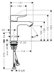    Hansgrohe Metris 31080000 .,   100, ., 