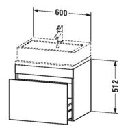    Duravit DuraStyle (600512478) 1 ,   DS530002222