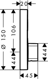    Hansgrohe ShowerSelect 15747000 , 1 ,  , 