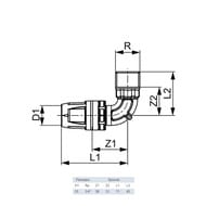  TECElogo 90*> 25  3/4"  ,  8713305