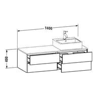     Duravit XSquare 1400400548 , 4 ,   XS4913R2222