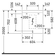  Duravit Light and mirror 60070035   LM783500000