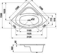  LAUFEN SOLUTIONS 244500 (15001500460) , 