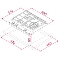    TEKA Total GZC 63310 XBN BLACK (600510) , 