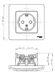  Systeme Electric BLANCA /    , 16, 250,  BLNRS001117