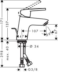  Hansgrohe Logis Loop 71150000  ,    , 