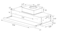  TEKA Total CNL 9610 SS (900300) , 694 3/, 235 , . 