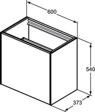    Ideal Standard CONCA (600x373x540) 2 ,    T3991Y1