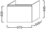    Jacob Delafon PARALLEL EB514-N18 (570500446) 1 , 