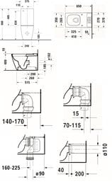 - Duravit Viu 350650900 ,  WonderGliss 21910900001+09420000051