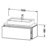      Duravit L-Cube 1020400477 1 ,   LC580402222