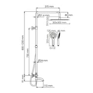   WasserKRAFT A188.163.155.WM Thermo    ,  Soft-touch