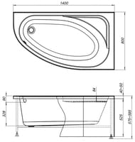  Aquanet Mia 140x80  ,  246884