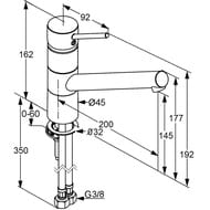  KLUDI SCOPE XL   ,   (360) () 339300575