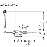 Geberit -, d52,  26 ,   ,   150.520.21.6