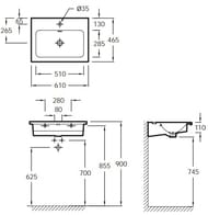  Jacob Delafon Vox (600460) EXAF112-Z-00 ,  , 