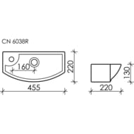   Ceramicanova Element 455220130  , .  , CN6038R