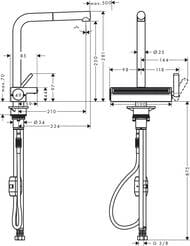  Hansgrohe Aquno Select M81   250  ,   2jet  73836000