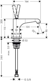  Axor Citterio E 36105000  ,  135,.,  , 