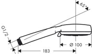    Hansgrohe Crometta 100 Vario, 4 , / 26824400