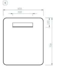  Ravak Strip 60670665 LED ,  , :  X000001566