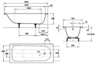   Kaldewei EUROWA FORM PLUS (1600700390)  119712030001