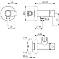   Ideal Standard ,   , :  BD130AA