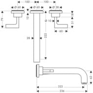  Axor Citterio 39147   .()  3 , , 