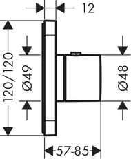  Axor Citterio E 36702000  , , 