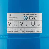   STOUT  20 , 1", ,  STW-0001-000020