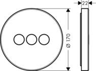    Axor ShowerSelect 36727000 ,  3 