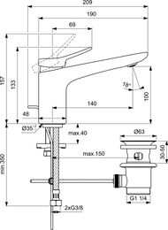    Ideal Standard CONCA BD456GN ,  ,  