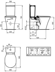   - Ideal Standard Lux CONNECT AIR E013701   