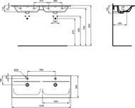   Ideal Standard Lux CONNECT AIR (1240460160)    ,  E027301