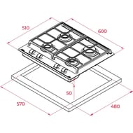    TEKA Universo GBC 64100 KBN WHITE (600510)  