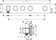  Axor ShowerSelect 18355000  ,   , , 2 , 