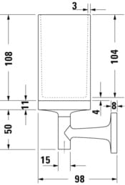     DURAVIT Starck T , :   0099313400