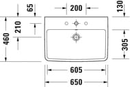  Duravit No.1  650460,  ,  23756500002