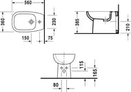   DURAVIT D-CODE 360560385 ,  22411000002