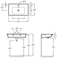  Jacob Delafon Vox (800460) EXAE112-00 , 