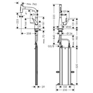  Hansgrohe Talis Select M51   220  ,  73868800