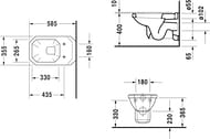   DURAVIT 1930 355580335   0182090000